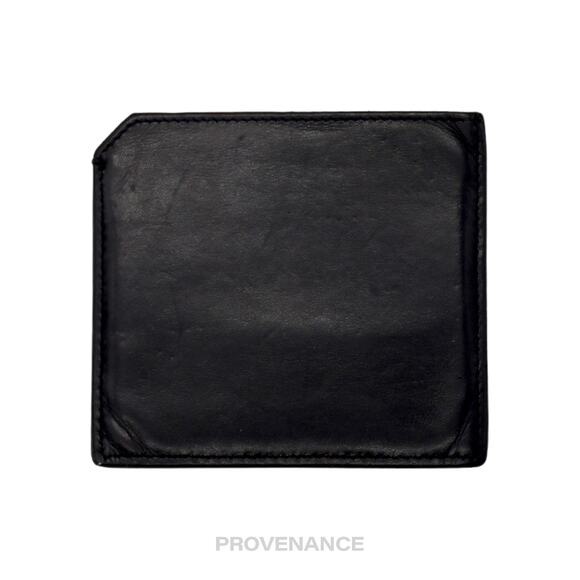 🔴 SLP Card Holder Wallet - Black Calfskin Leather - Picture 2 of 7